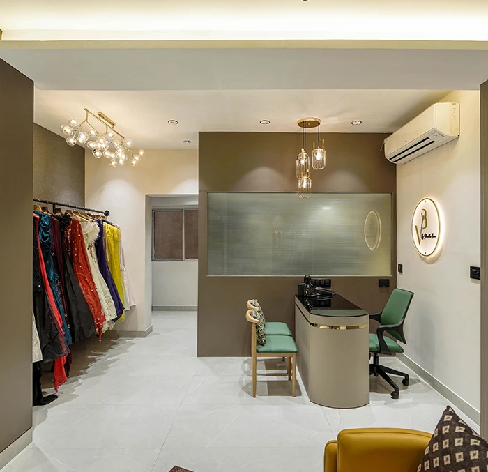 Redefining elegance of work zone with bespoke interior decoration